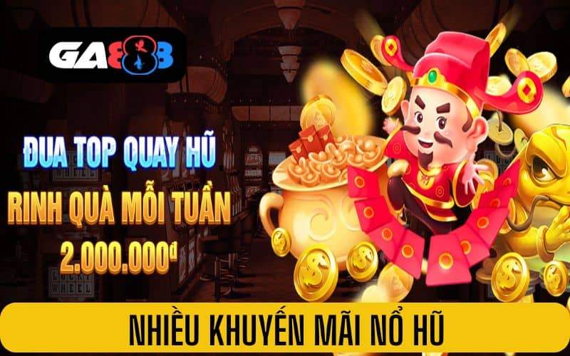 Nhiều khuyến mãi nổ hũ diễn ra liên tục Nhiều khuyến mãi nổ hũ diễn ra liên tục