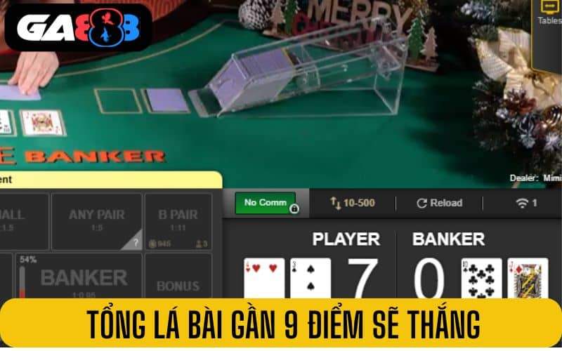 Trong baccarat online tổng lá bài gần 9 điểm sẽ chiến thắng Trong baccarat online tổng lá bài gần 9 điểm sẽ chiến thắng