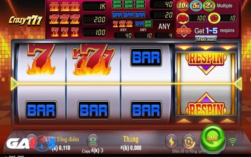 Giao diện và các thành phần trong game