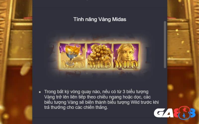 Biểu tượng ngẫu nhiên có thể chuyển hóa thành biểu tượng vàng Biểu tượng ngẫu nhiên có thể chuyển hóa thành biểu tượng vàng