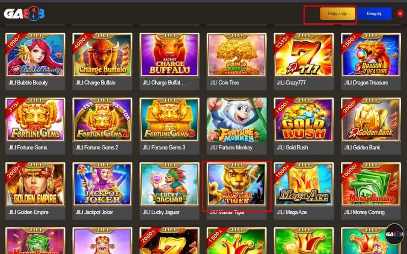 Các bước tham gia trò chơi Hổ Tài Lộc Các bước tham gia trò chơi Hổ Tài Lộc