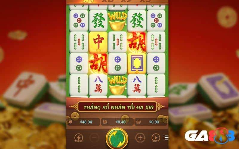 Giao diện game Đường Mạt Chược dễ sử dụng